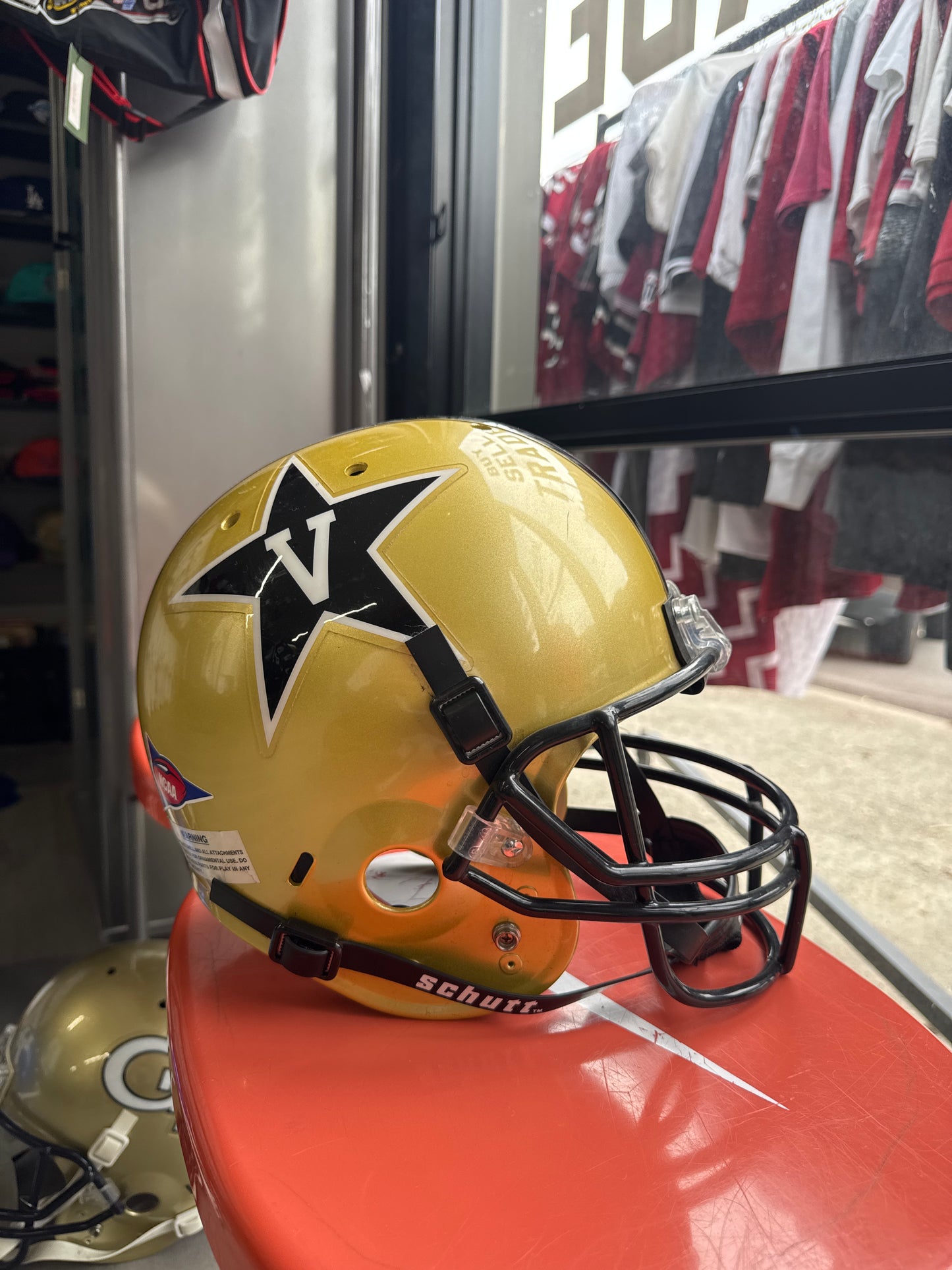 Vanderbilt Commodores NCAA Schutt XP Full Size REPLICA Gameday Football Helmet