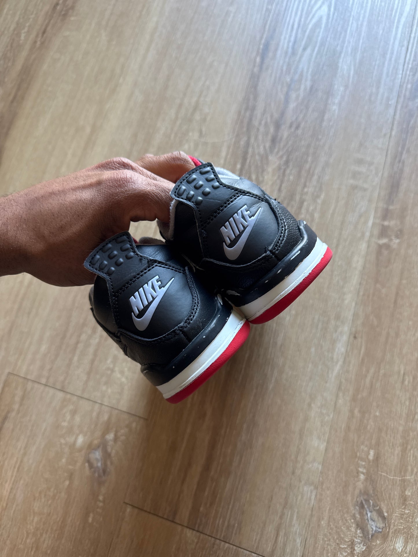 Jordan Retro 4 Bred Reimagined Pre-school