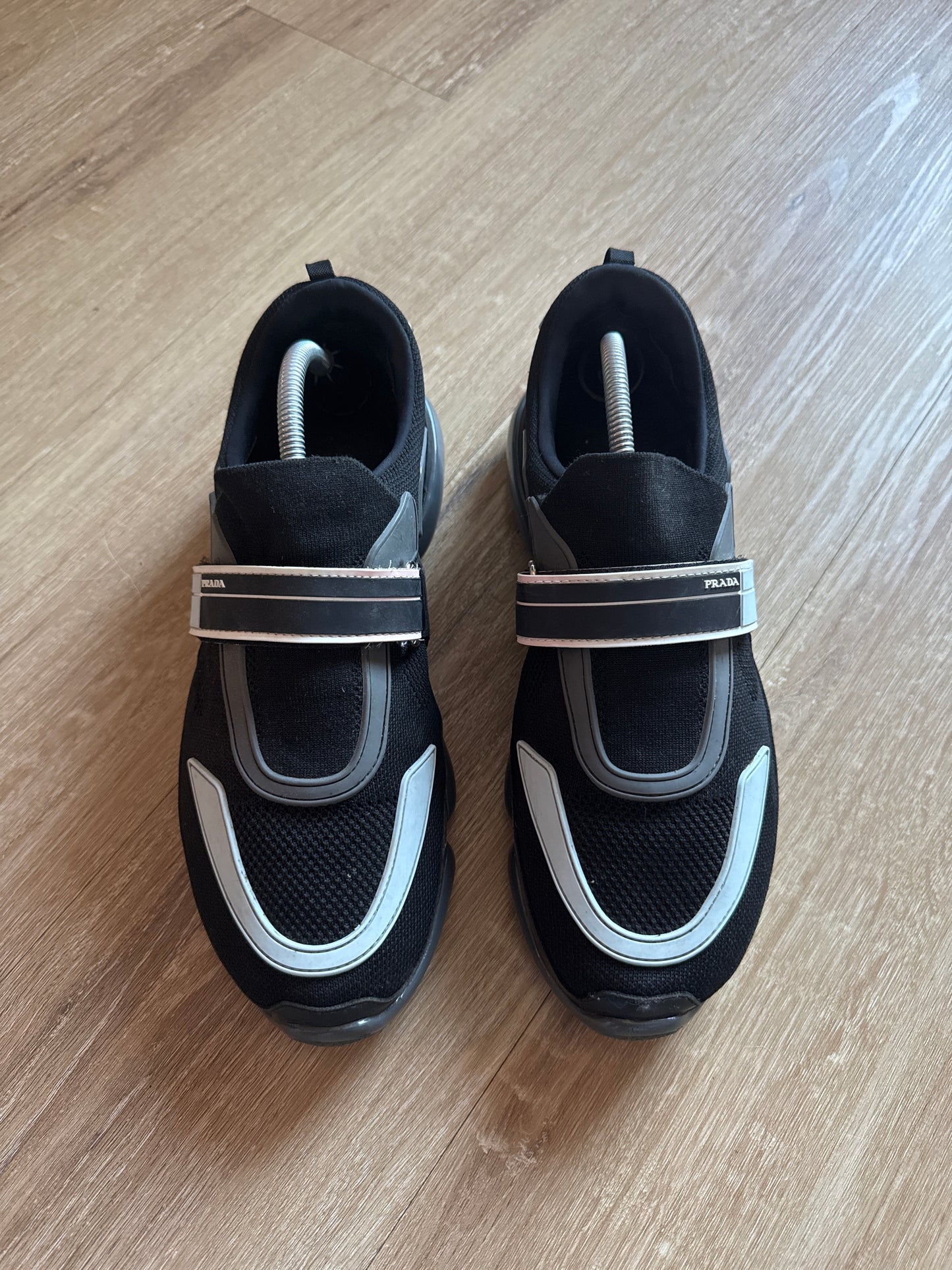 Prada Cloudbust Sneakers Black White