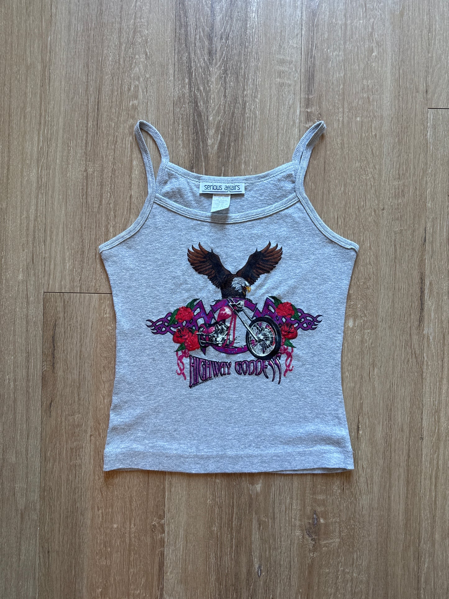 Y2K Women’s The Wild Side Highway Goddess Tank Top Tee