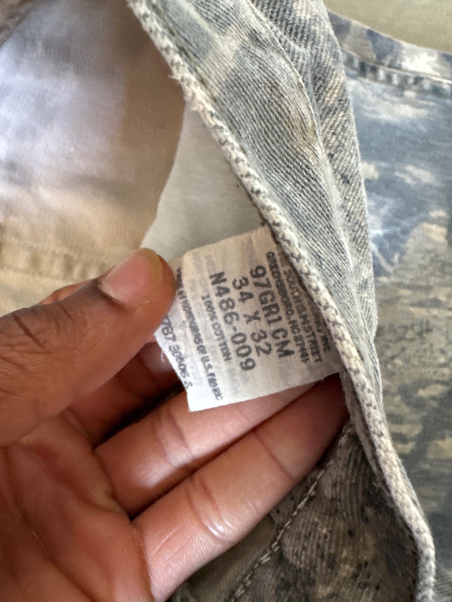 Vintage Wrangler Forest Camo Double Knee Pants