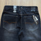 Y2K Contender Slim Straight Black Denim Jeans