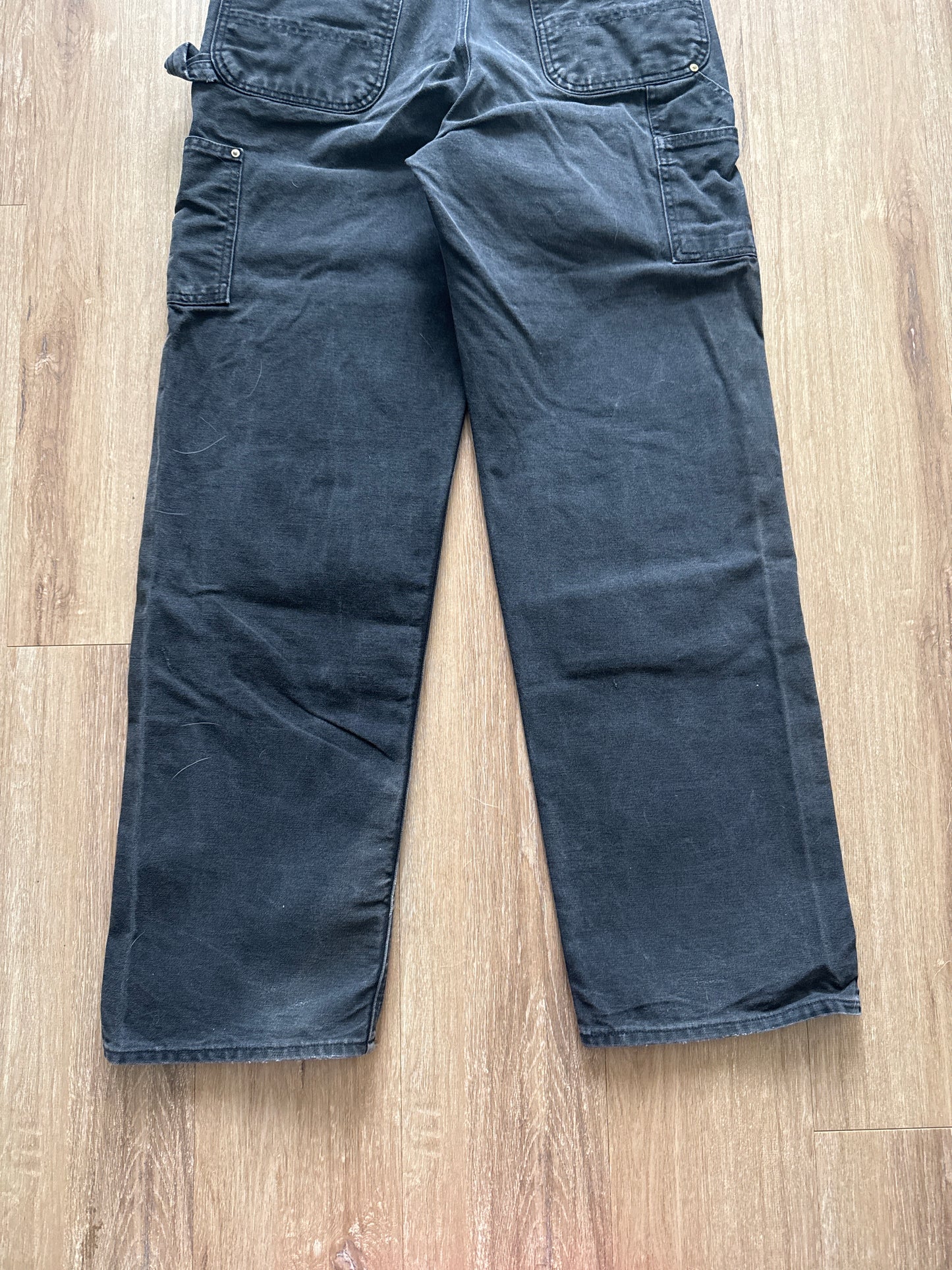 Vintage Carhartt Sun Faded Black Overalls