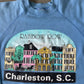 Vintage 90s Charleston South Carolina Rainbow Row Sweatshirt