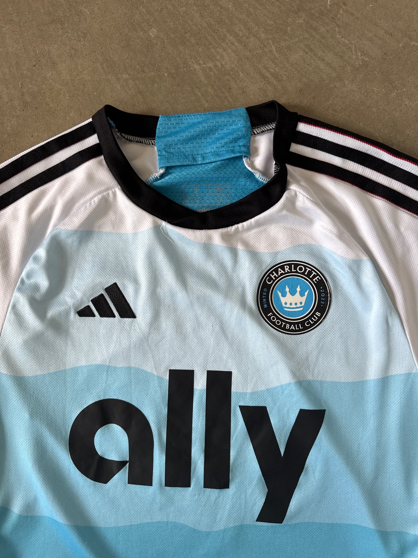 Adidas 2023/24 Charlotte FC Enzo Copetti #9 Home Jersey