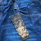 Vintage Ed Hardy New York City Skull Denim Pants