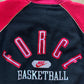Vintage 90s Nike Force Basketball Snap Button Letterman Varsity