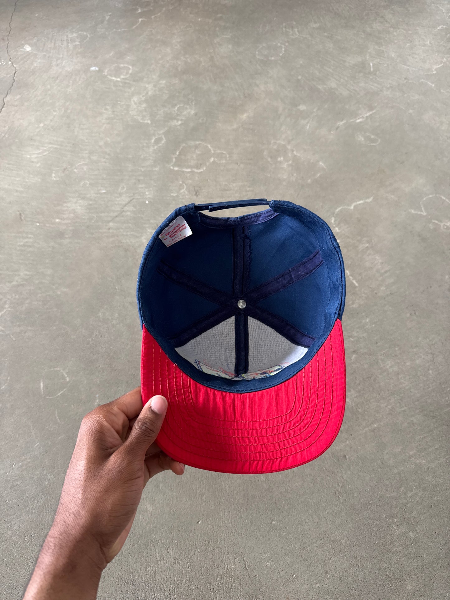 Vintage Nascar Winston Racing Jeff Gordon Snapback Hat