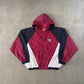 Vintage 90s University Of South Carolina Gamecocks Hooded Windbreaker Jacket