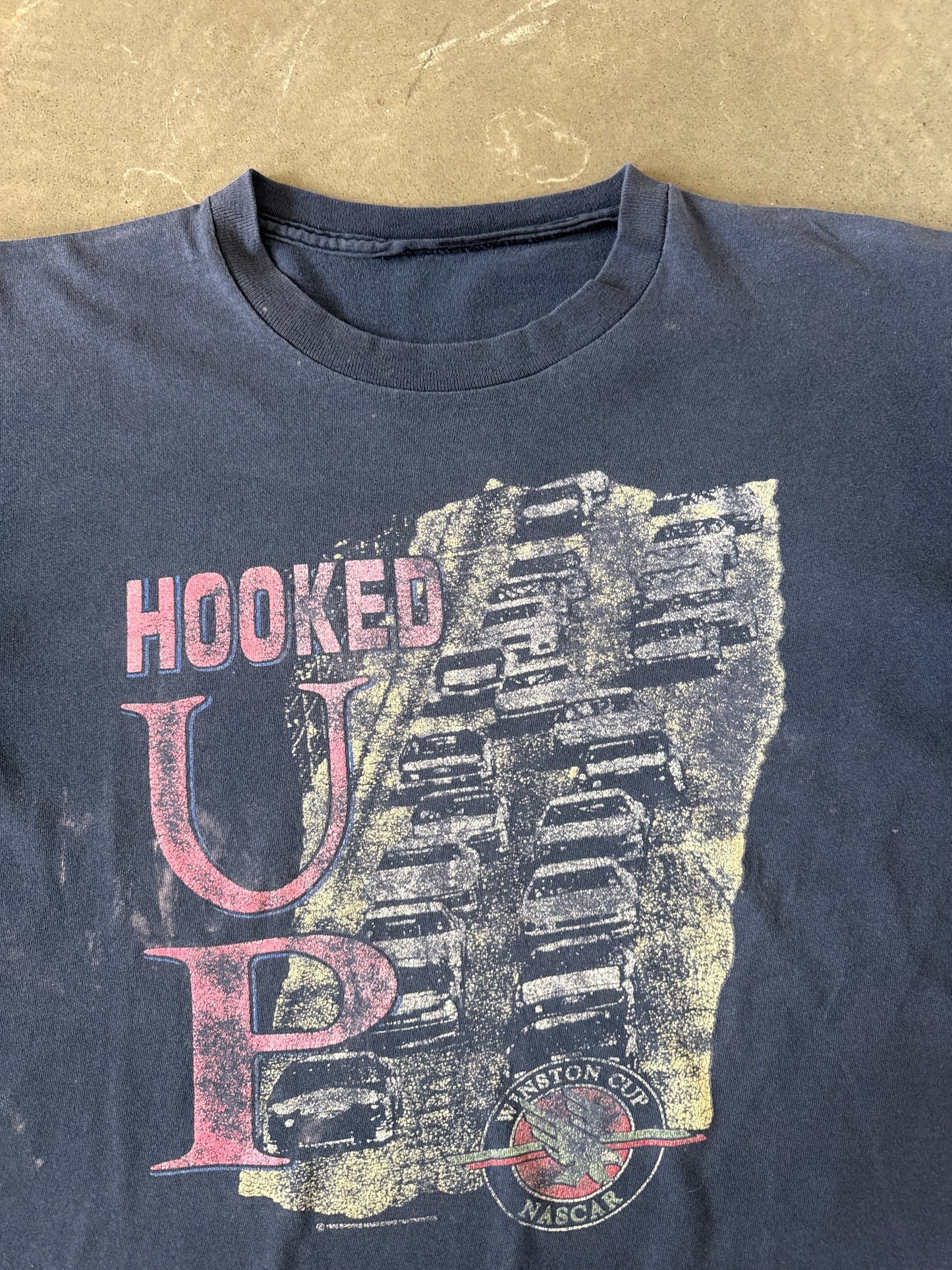 Vintage 1994 Nascar Winston Cup Series Hooked Up Tee