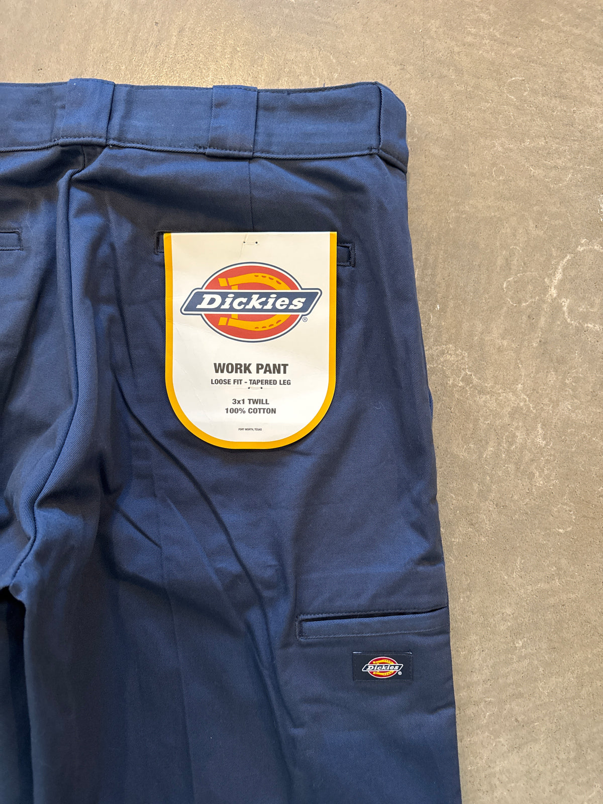 Dickies Loose Fit Tapered Leg Twill Chino Work Pants