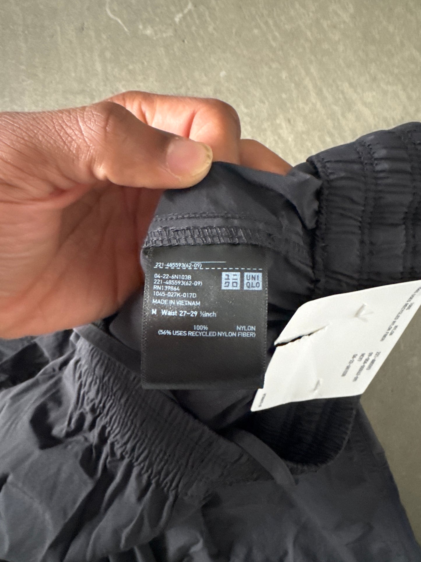 Uniqlo Women’s Nylon Culotte Baggy Long Shorts