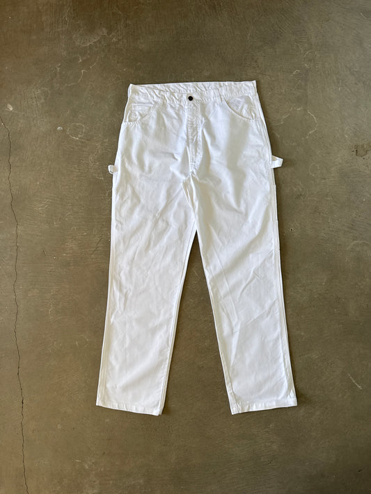 Vintage Dickies Painters White Carpenter Pants