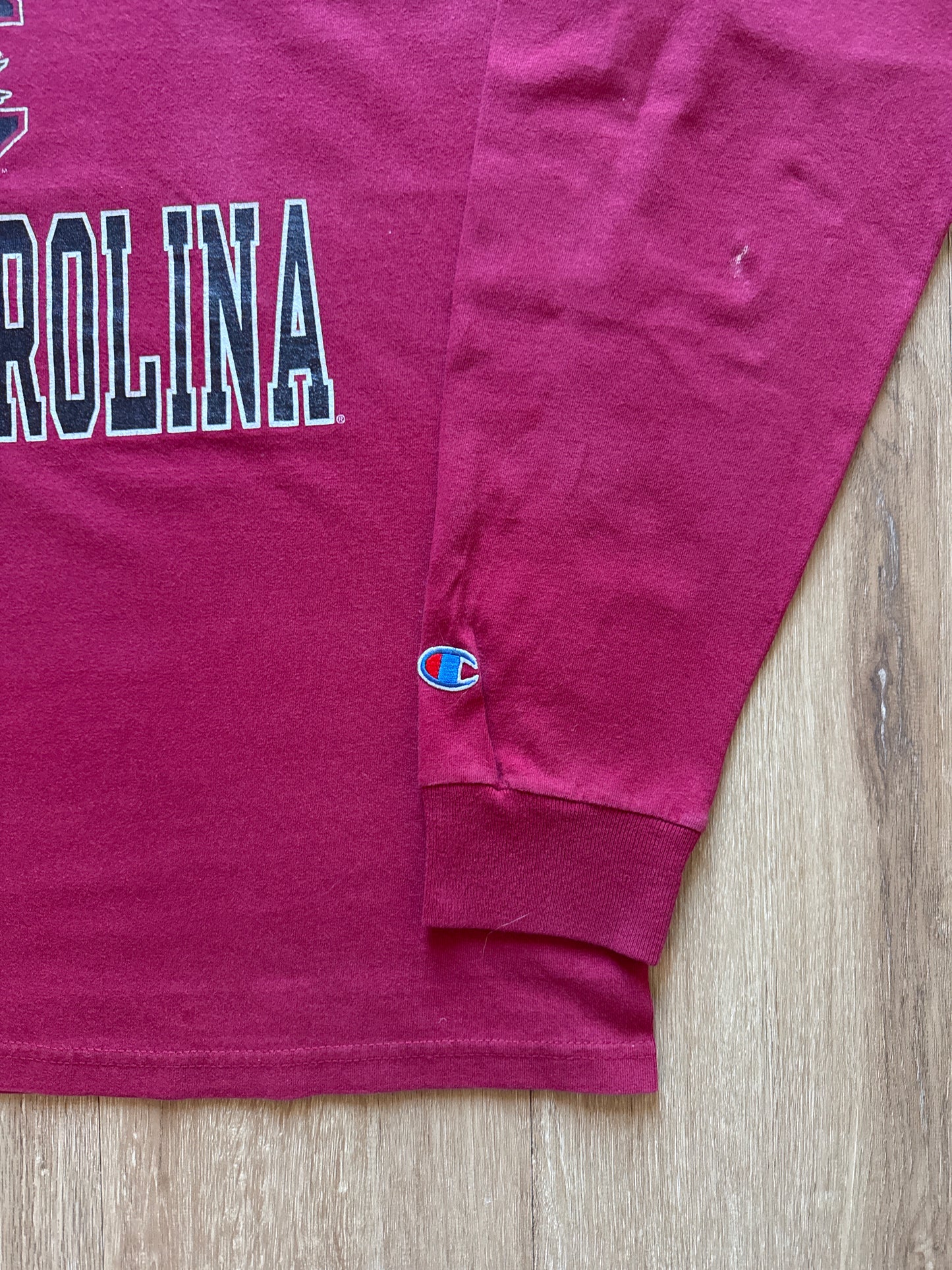 Vintage Champion University Of South Carolina Gamecocks Long Sleeve