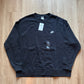 Nike Logo Black Sweatshirt