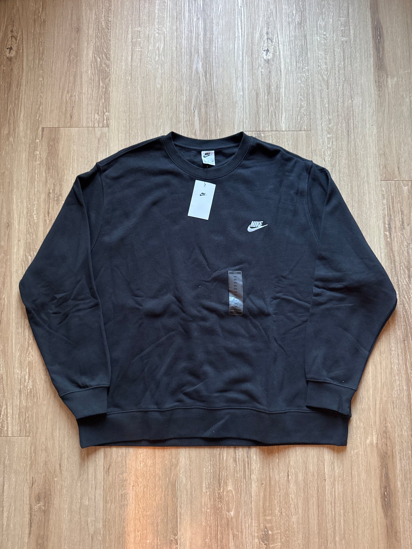 Nike Logo Black Sweatshirt