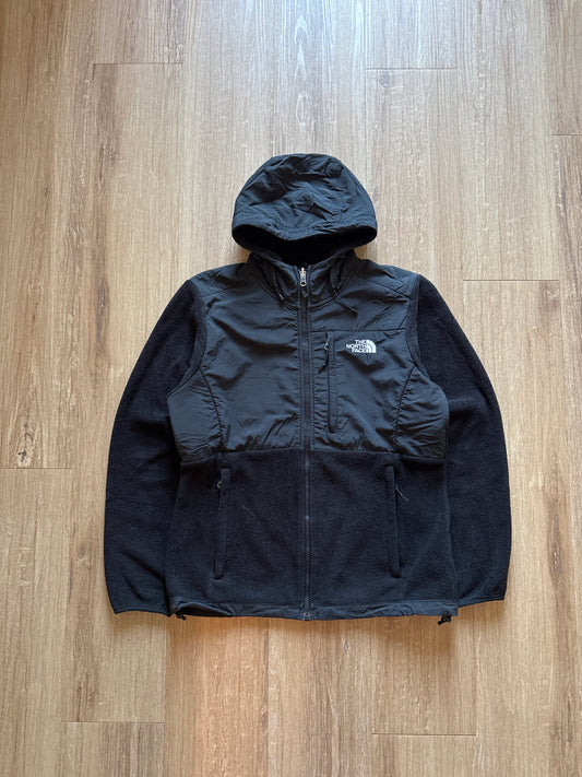 The North Face Women’s Black Fleece Hooded Zip Up Jacket