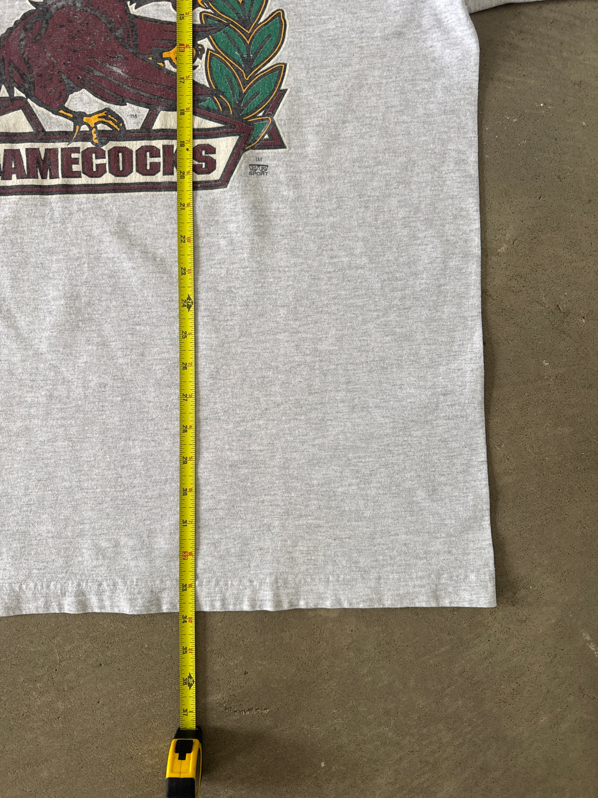 Vintage 90s University Of South Carolina Gamecocks Tee