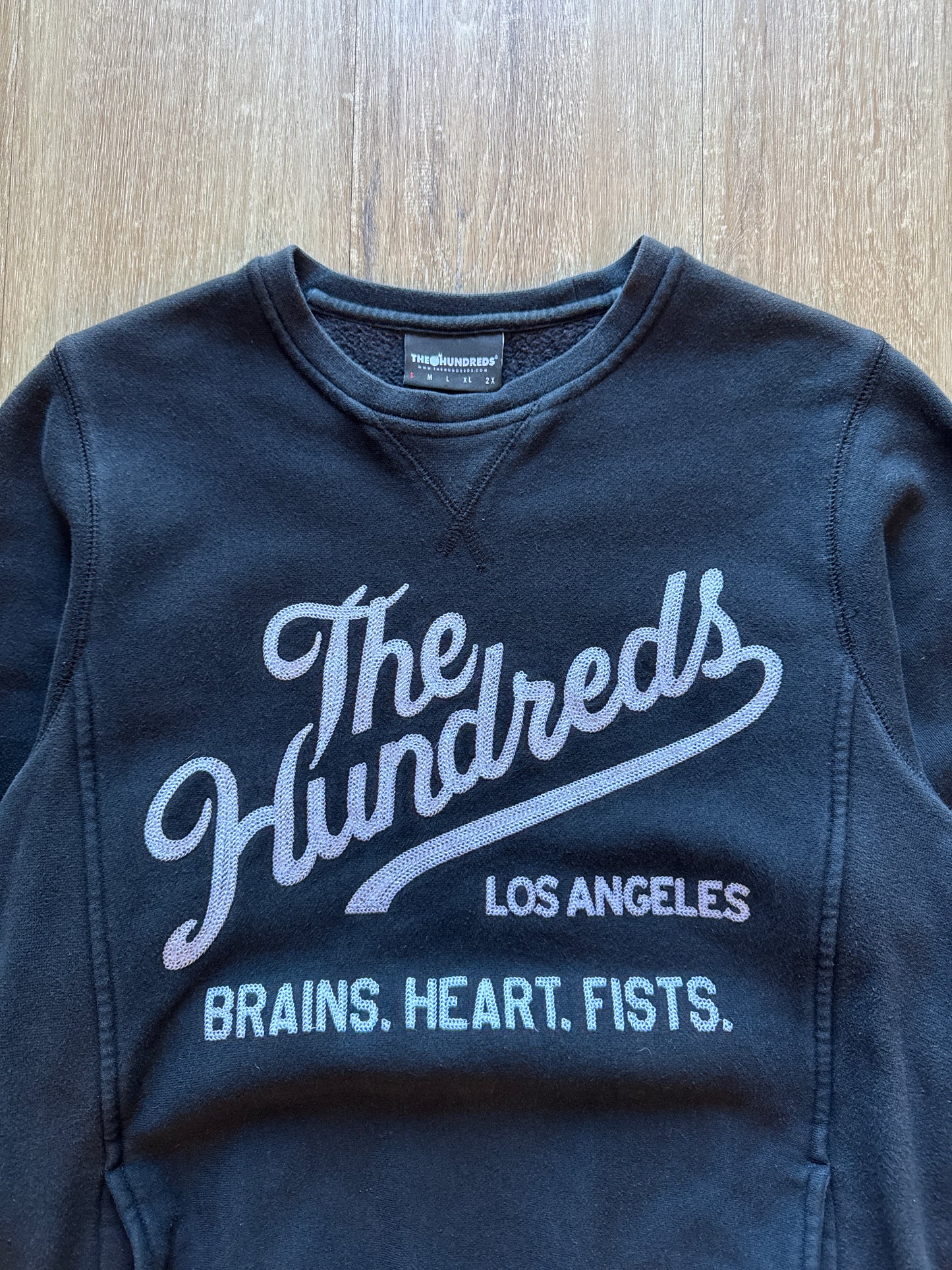 The Hundreds Los Angeles Brains Heart Fists Sweatshirt