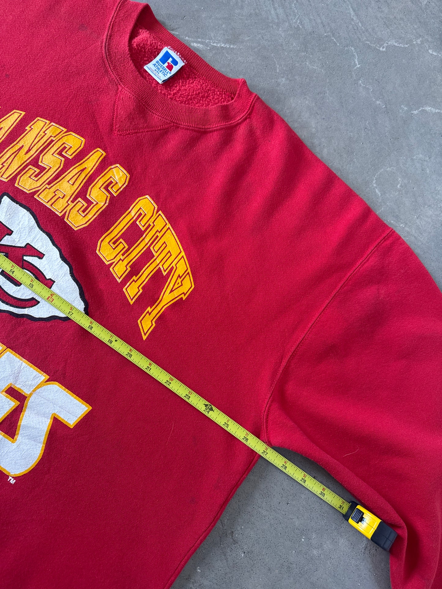 Vintage 90s Russell Athletic Kansas City Chiefs Sweatshirt