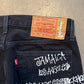 Stussy x Denim Tears x Our Legacy TTL 501 Black Denim Jeans