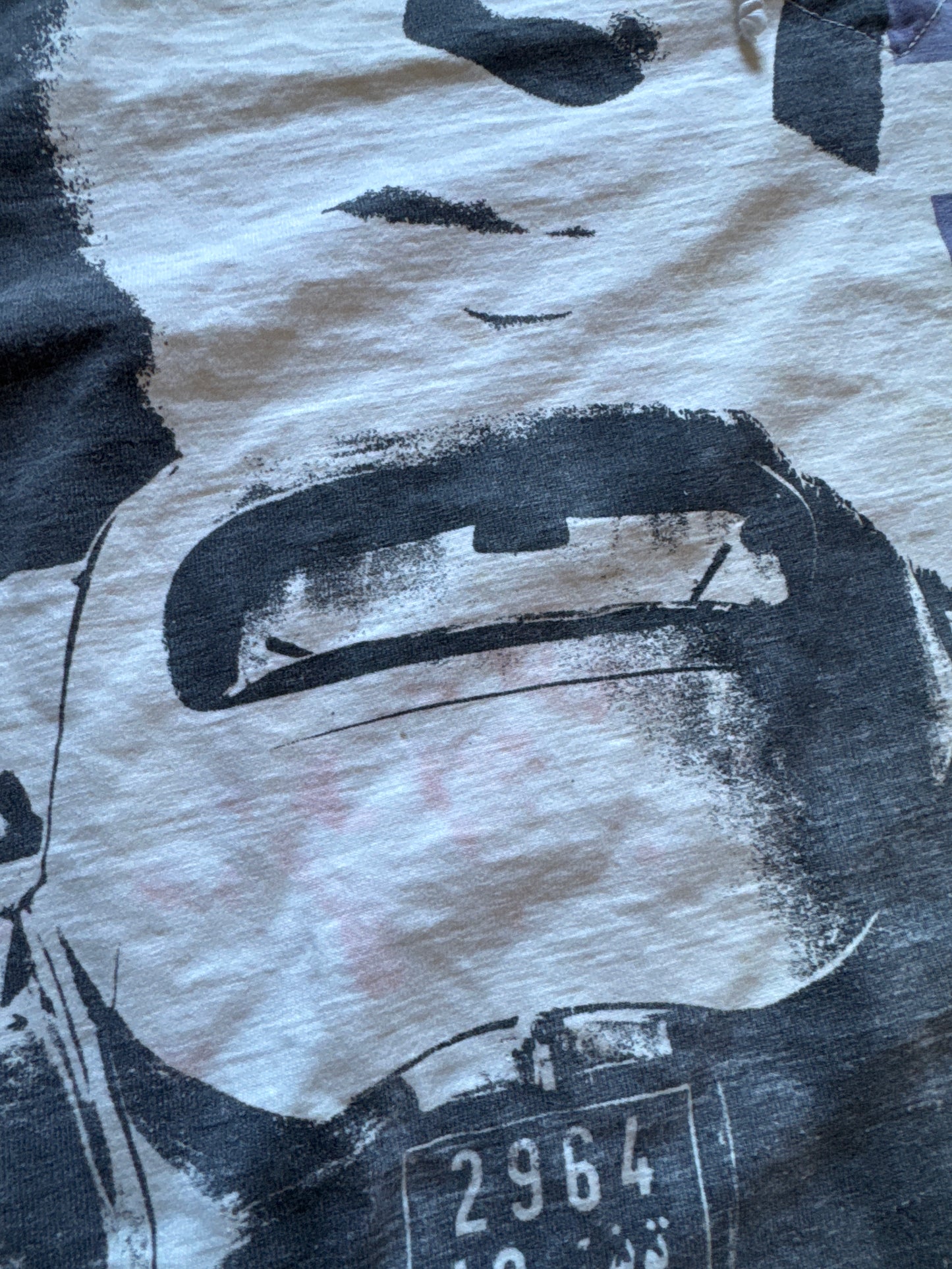 Vintage 90s Patchwork Graphic Adventure Bound Lace Up Long Sleeve Tee