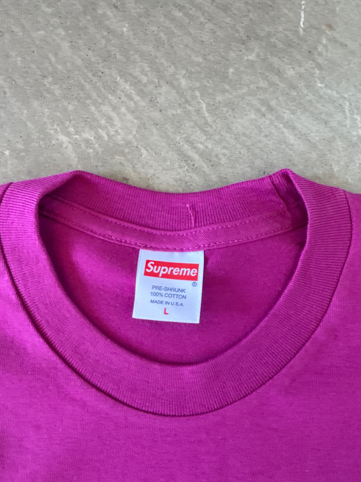 Supreme Mary J. Blige Magenta Tee