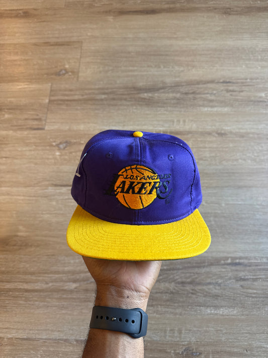 Vintage Twins Enterprise Los Angeles Lakers Snapback Hat
