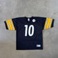 Vintage Logo 7 Pittsburgh Steelers Kordell Stewart Football Jersey