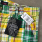 Vintage Y2K Dtek Patchwork Plaid Shorts
