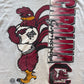 Vintage 1993 The University Of South Carolina Gamecocks Hooded Long Sleeve