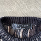 Vintage 90s Protegé Chain Knit Coogi Style Sweater