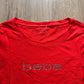 Y2K Women’s Bebe Bedazzled Infrared Logo Tee
