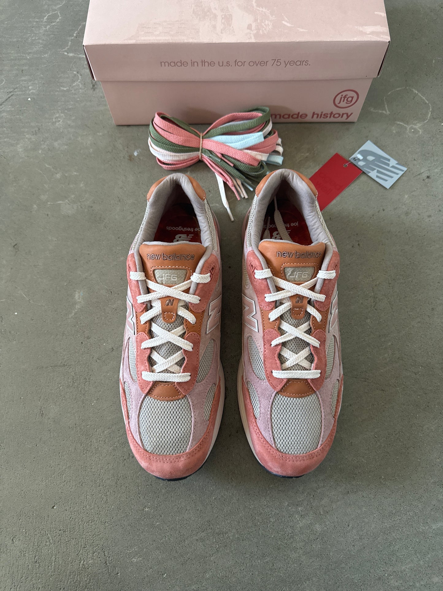 New Balance 992 MiUSA Joe Freshgoods Aged Well