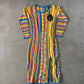 Vintage Bergati Women’s Coogi Style Chain Knit Sweater Dress