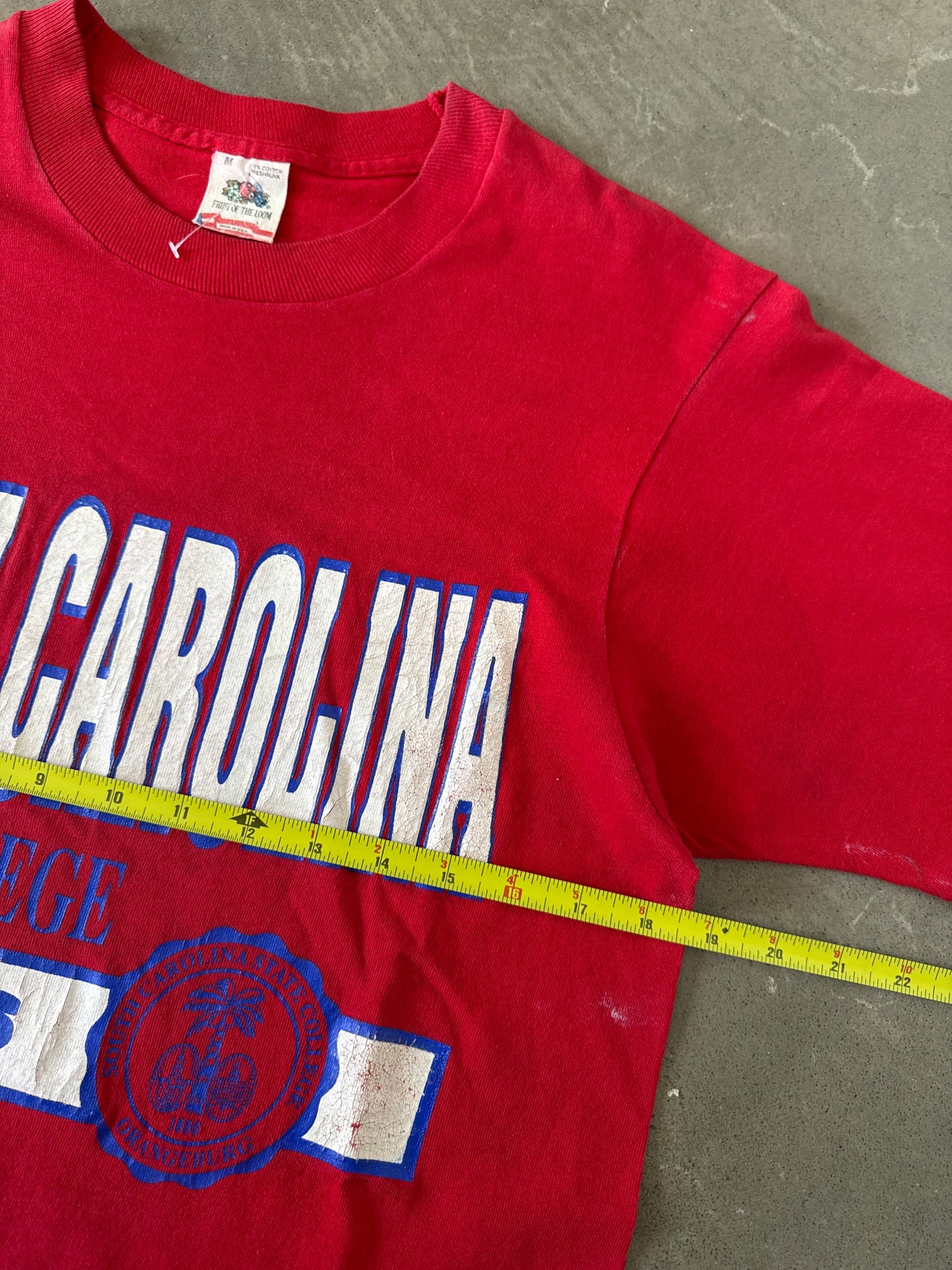 Vintage 90s South Carolina State College Bulldogs Tee