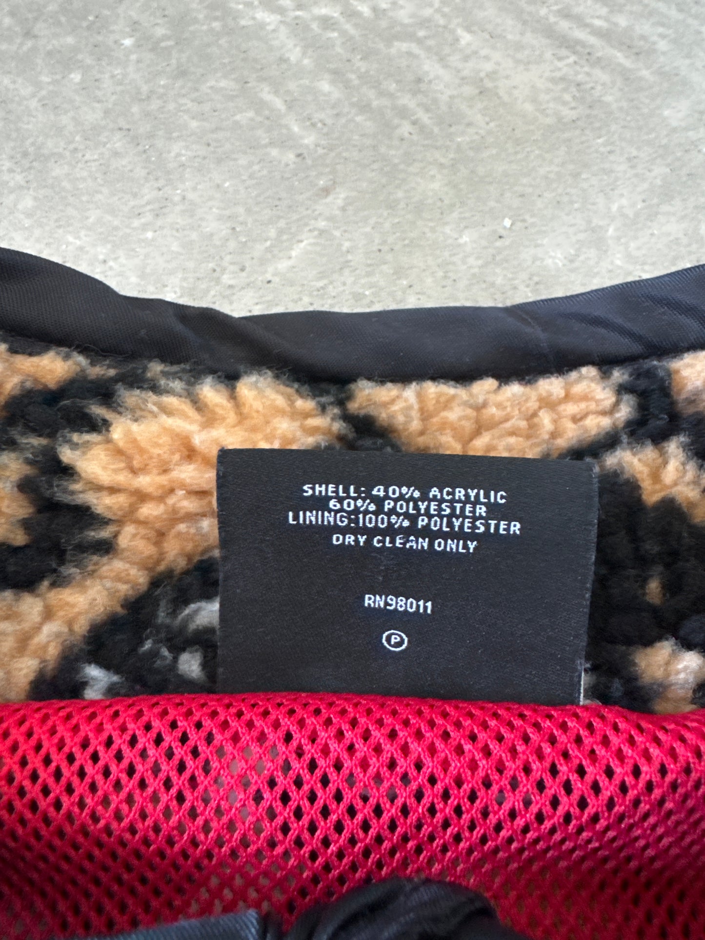 Icecream Gomer Doe Running Dog Sherpa Jacket