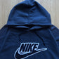Vintage Nike Navy Embroidered Logo Hoodie