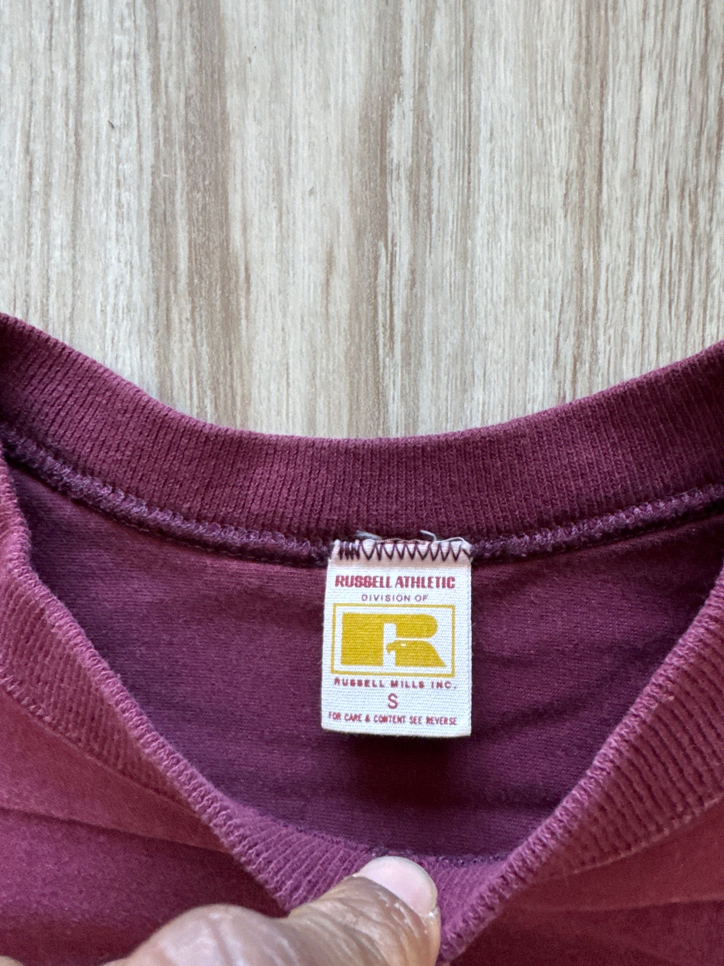 Vintage 80s Russell Athletic Orangeburg Wilkinson High School Jersey Tee