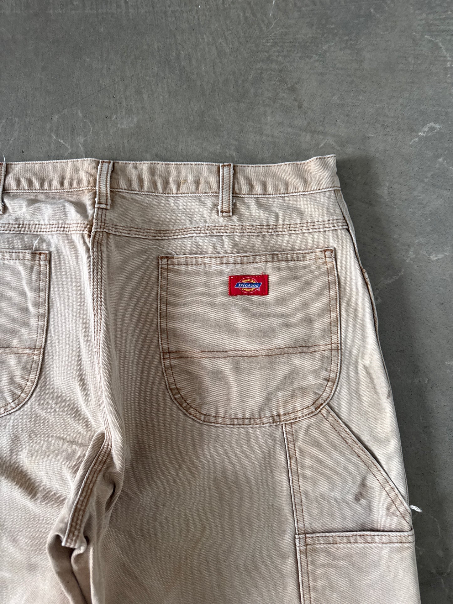 Vintage Dickies Distressed Faded Tan Carpenter Pants
