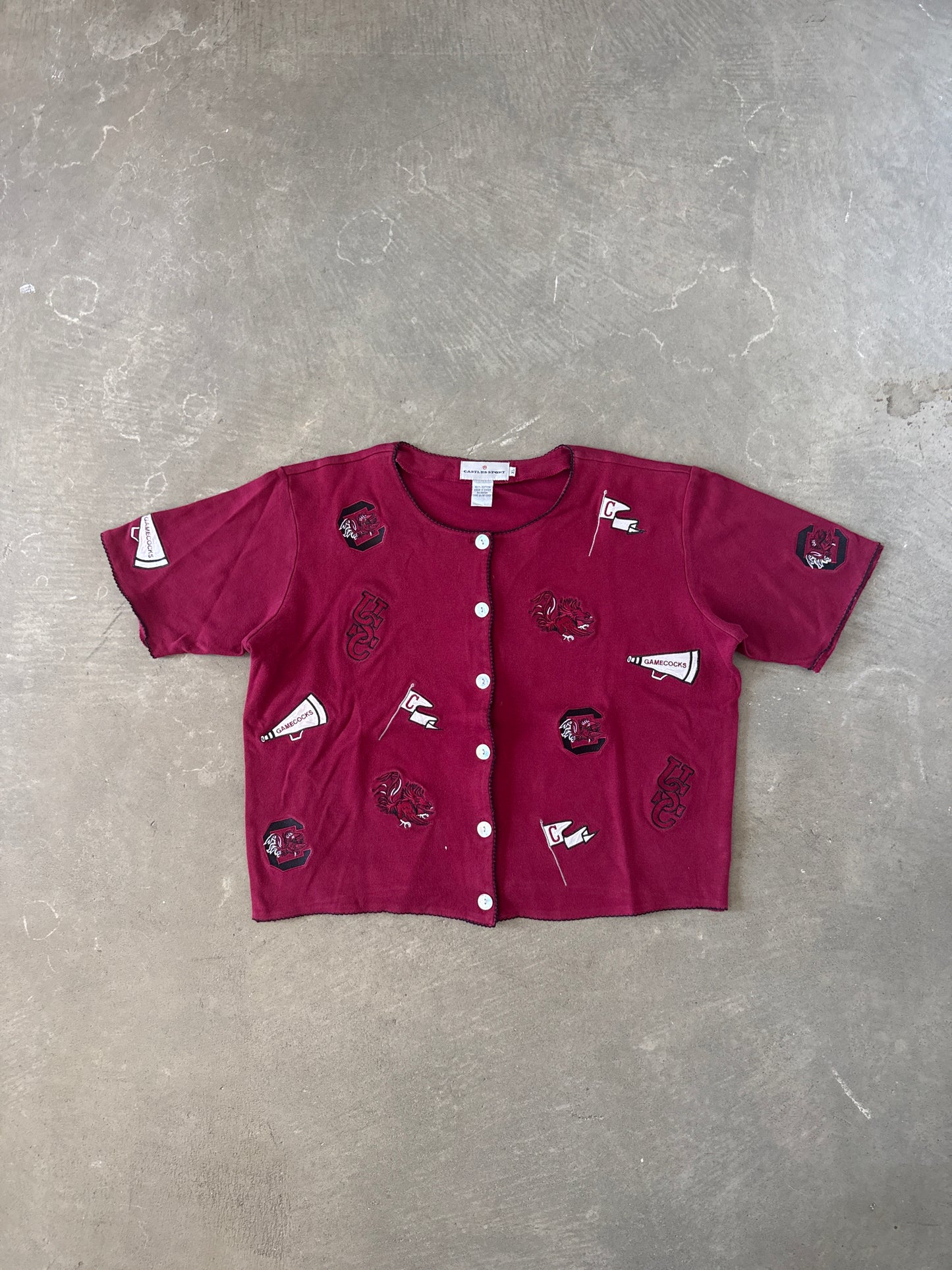 Vintage Women’s University Of South Carolina Gamecocks Blouse