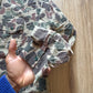 Vintage 80s Duxbak Duck Camo Distressed Button Up Shirt