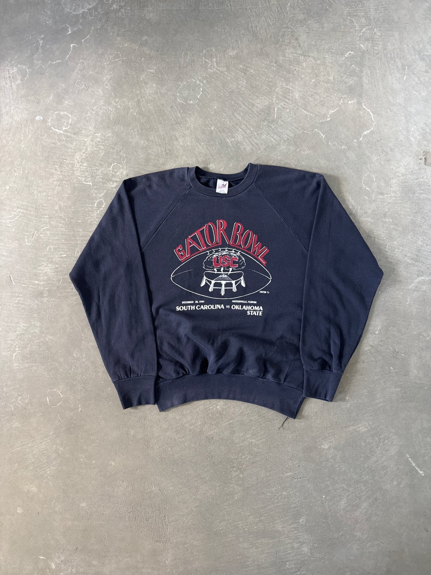 Vintage 1984 Gator Bowl University Of South Carolina Gamecocks Sweatshirt