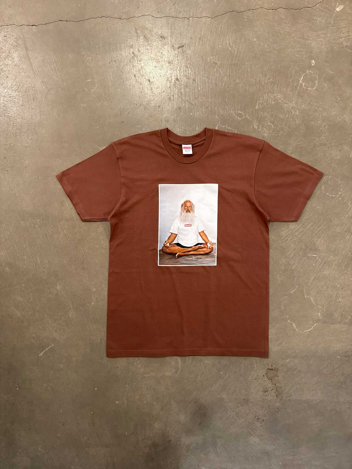 Supreme Rick Rubin Brown Tee (FW21)
