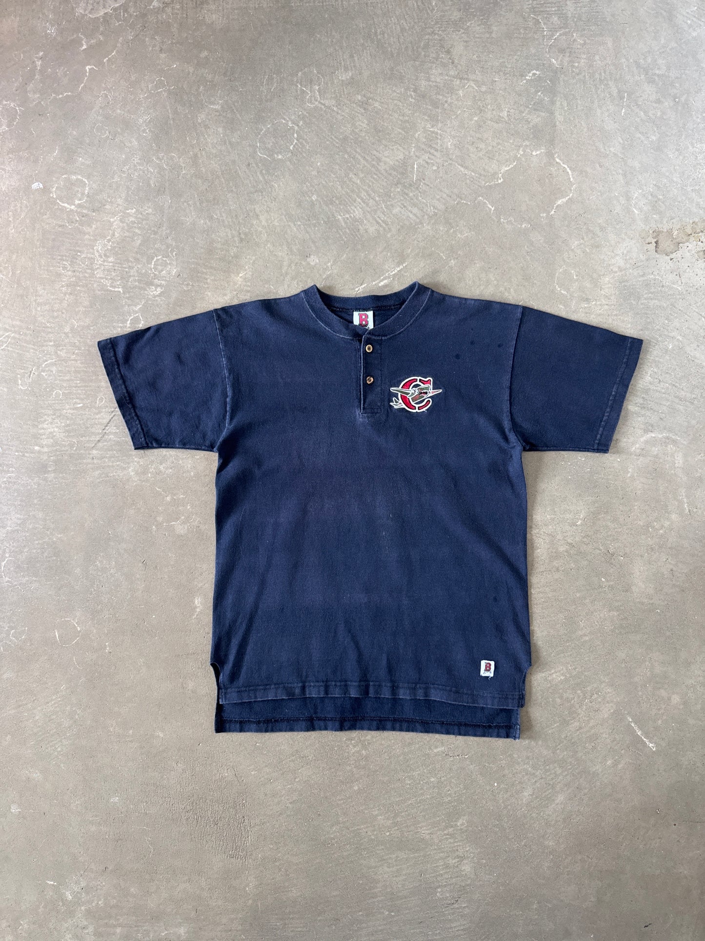 Vintage 90s Capital City Bombers Henley Tee