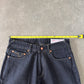 Evisu Embroidered Orange Bull Selvedge Japanese Denim Jeans