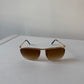 Vintage 90s Gold Frame Sunglasses