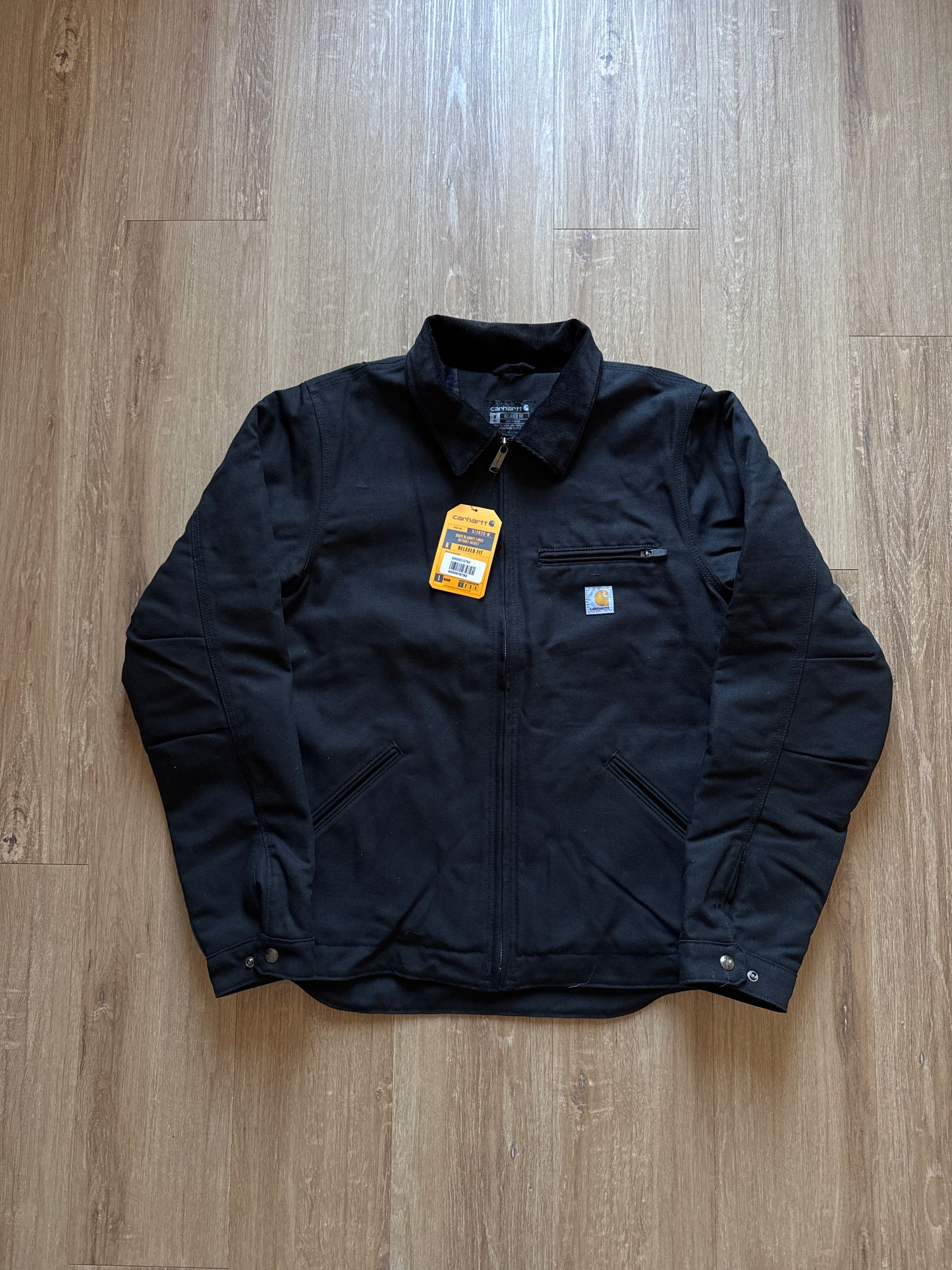 Carhartt Black Duck Blanket Lined Detroit Jacket