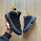 Jordan Retro 9 Dark Charcoal University Gold