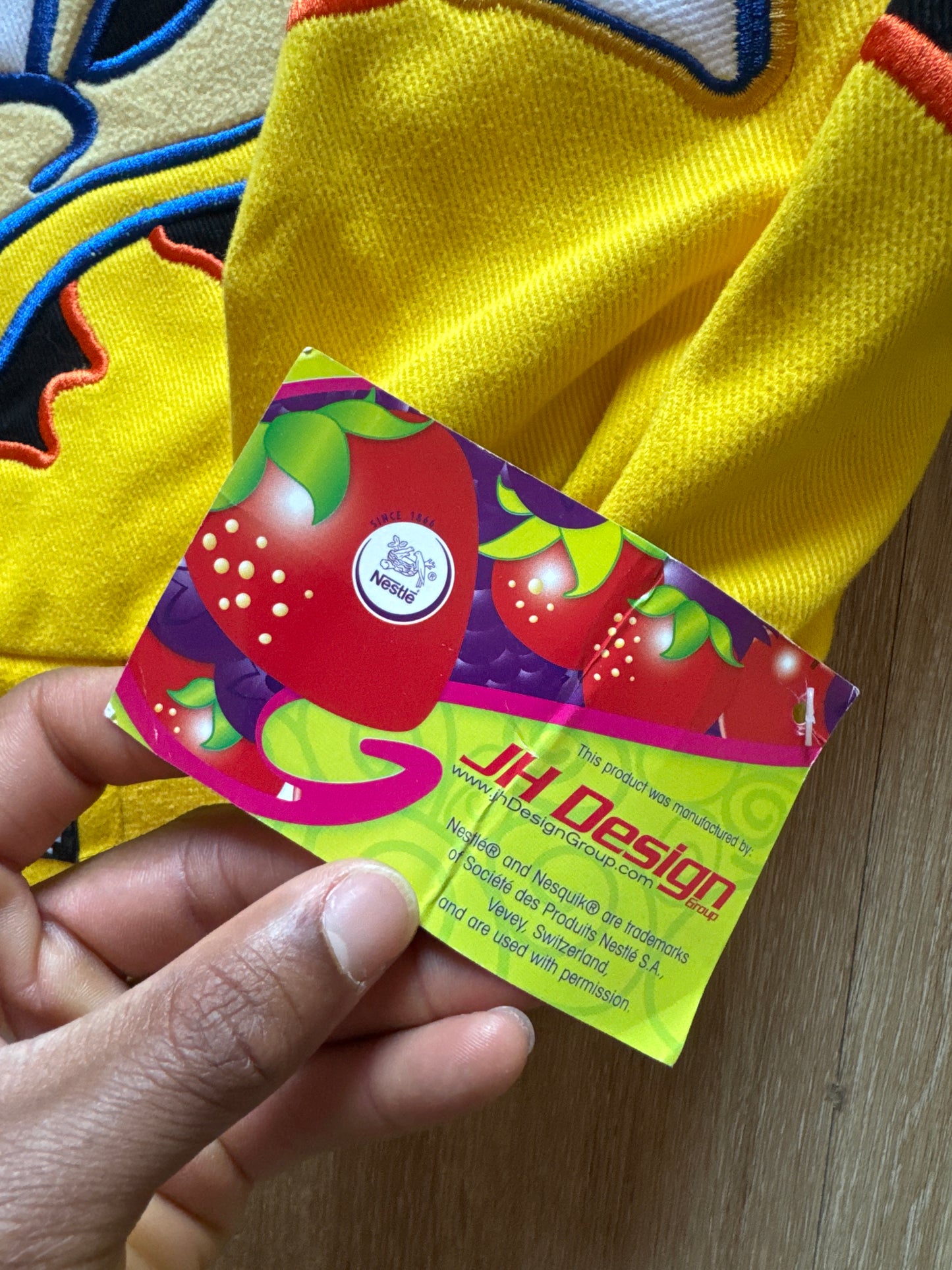 Vintage Youth Jeff Hamilton Design Wonka Banana Laffy Taffy Varsity Jacket